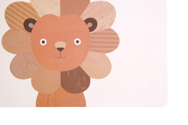 Premier Housewares Effy Set Of 2 Lion Placemat And Coaster