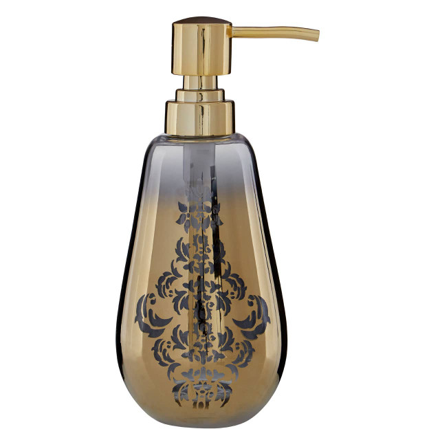 Premier Housewares Elissa Gold Ombre Soap Dispenser