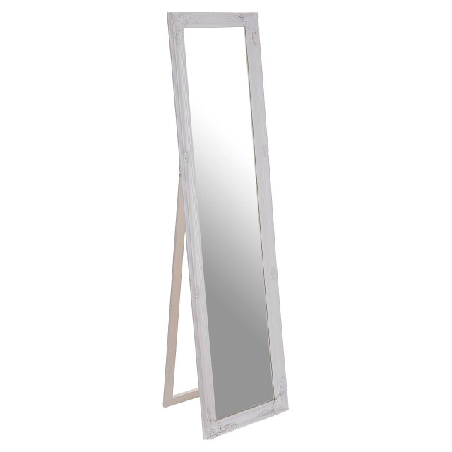 Premier Housewares Elizabeth White Floor Standing Mirror