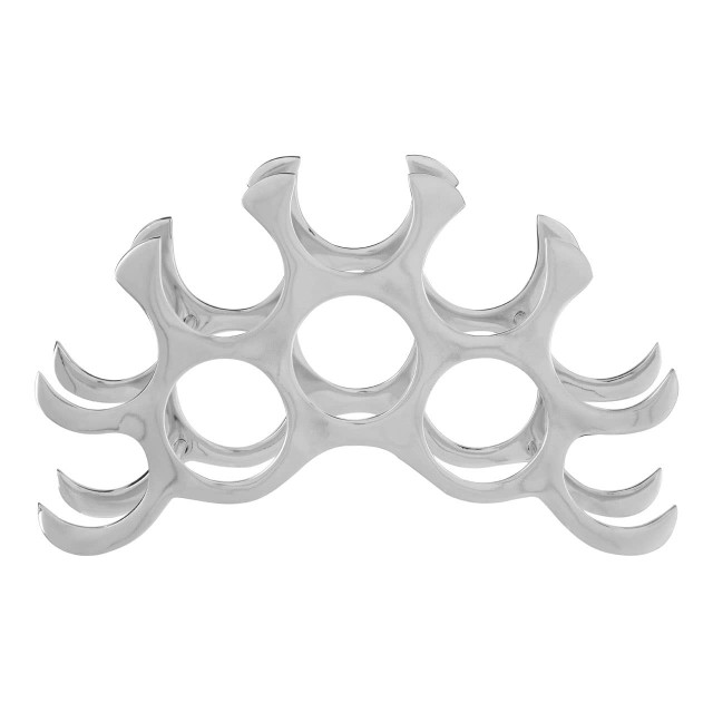 premier housewares Elliot 10 Bottle Aluminium Wine Rack