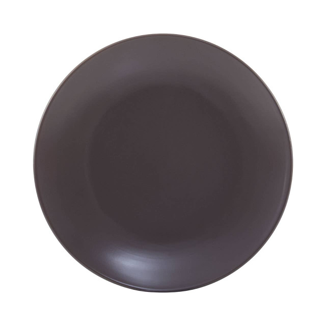 Premier Housewares Elmira 12 Piece Brown Stoneware Dinner Set