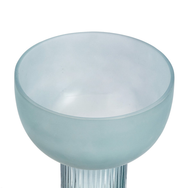 Premier Housewares Esma Small Light Blue Glass Vase