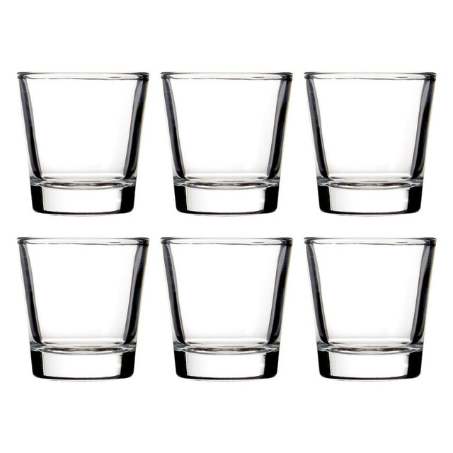 Premier Housewares Euri Clear Shot Set Of 6 Glasses 50ml
