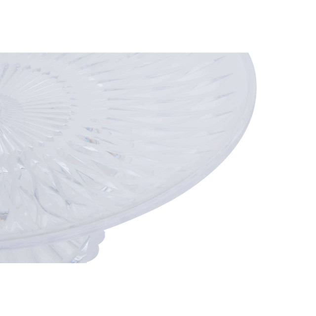 Premier Housewares Faye Clear Acrylic Cake Stand With Dome Lid
