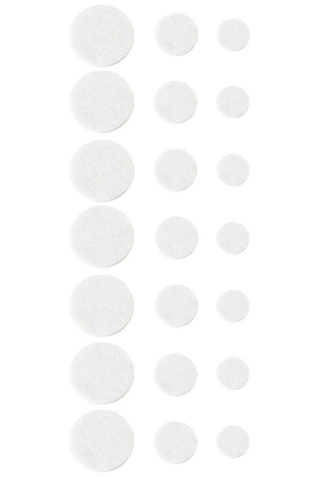 Premier Housewares Feltrini 80 Pieces Beige Adhesive Felt Pads