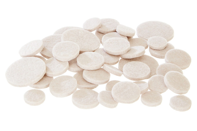 premier housewares Feltrini 80 Pieces Beige Adhesive Felt Pads