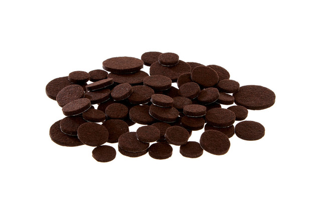 premier housewares Feltrini 80 Pieces Brown Adhesive Felt Pads
