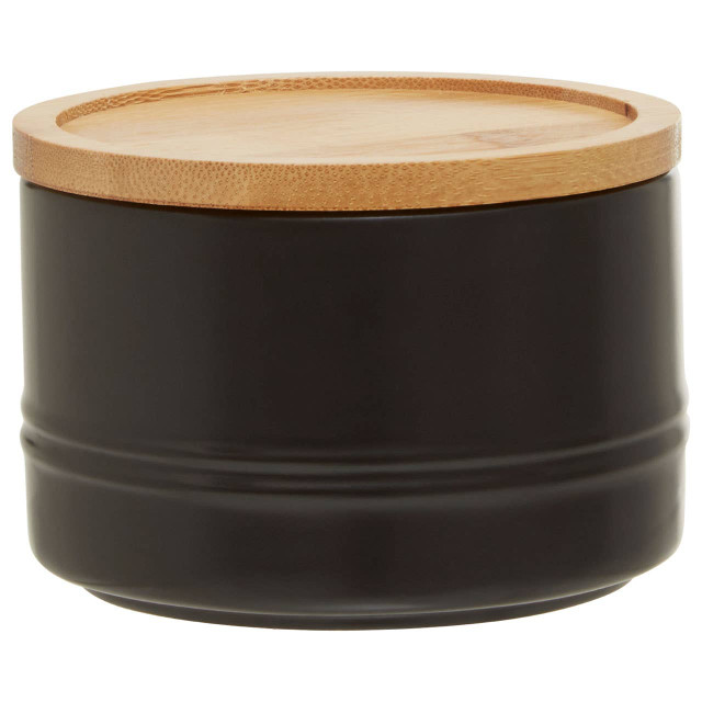 premier housewares Fenwick Black Small Stoneware Canister