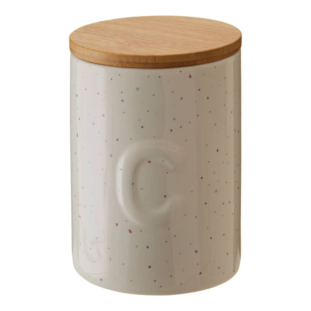 Premier Housewares Fenwick Coffee Canister With Bamboo Lid