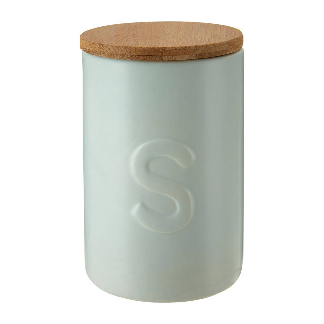 Premier Housewares Fenwick Pale Blue Sugar Canister