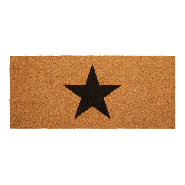 premier housewares Filta Big Black Star Extra Large Doormat