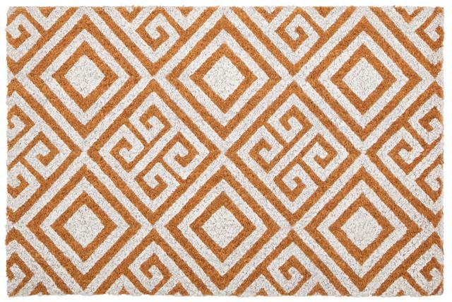 Premier Housewares Filta Coir Geometric Design Doormat