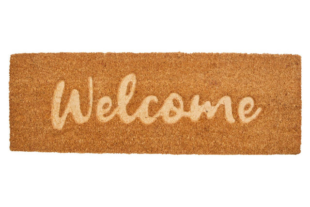 premier housewares Filta Embossed Welcome Coir Doormat
