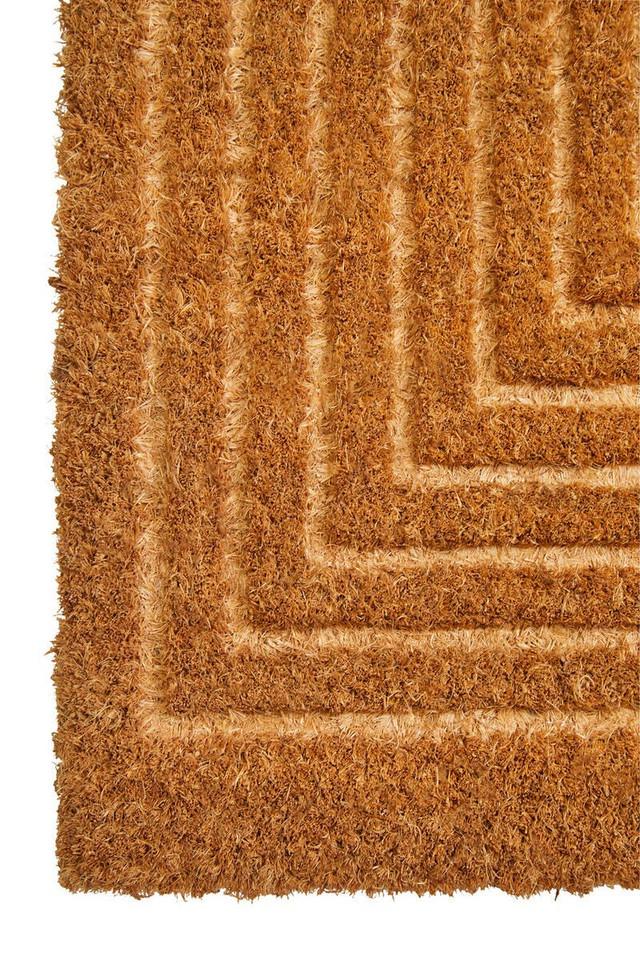 Premier Housewares Filta Geometric Embossed Coir Doormat