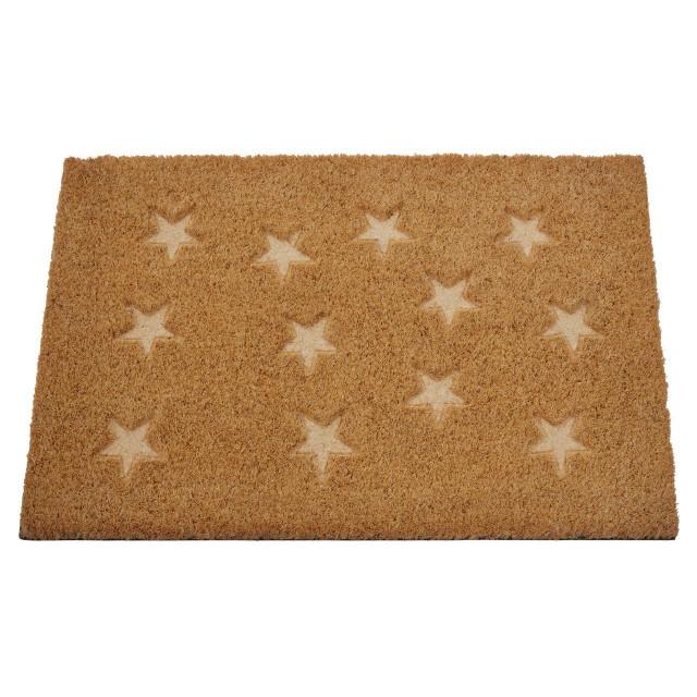 Premier Housewares Filta Star Embossed Coir Doormat