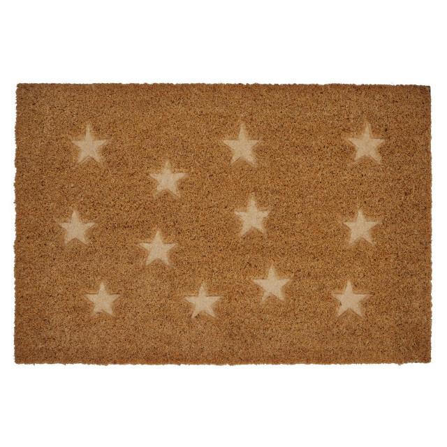 premier housewares Filta Star embossed coir doormat