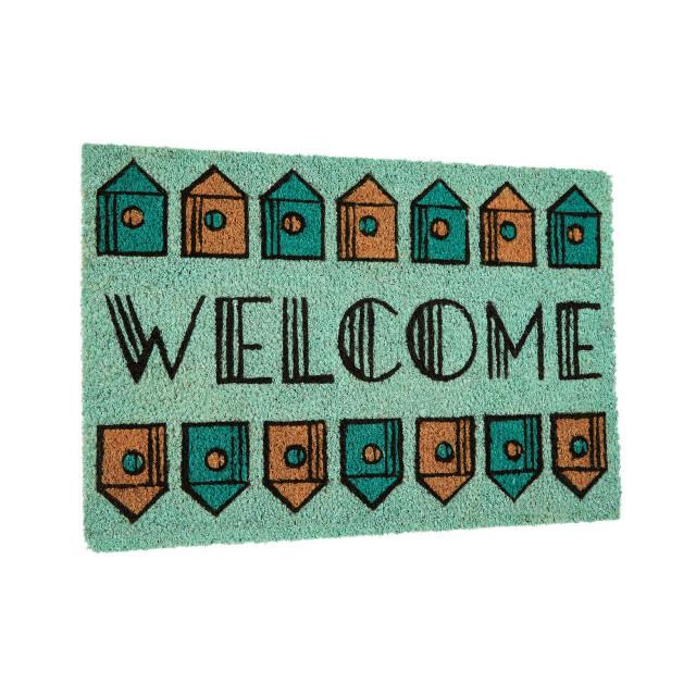 Premier Housewares Filta Welcome Home Light Green Doormat