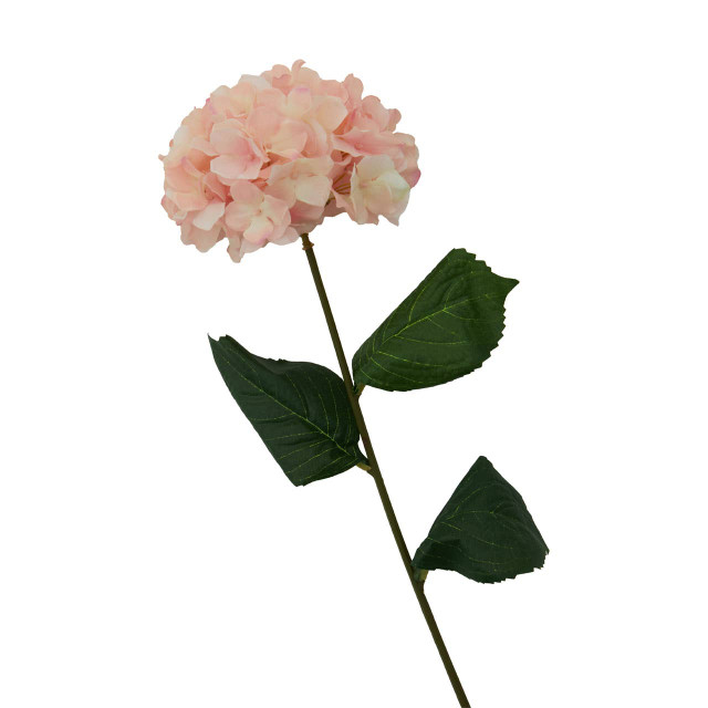 Premier Housewares Fiori Pink Hydrangea Flower Stem