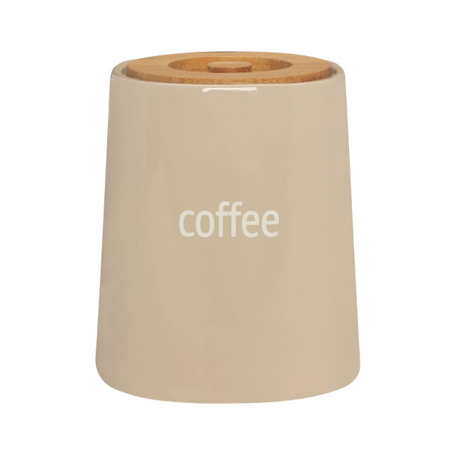 premier housewares Fletcher Beige Ceramic Coffee Canister