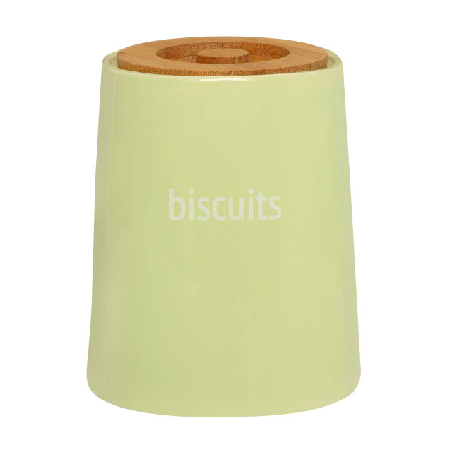 premier housewares Fletcher Green Ceramic Biscuit Canister