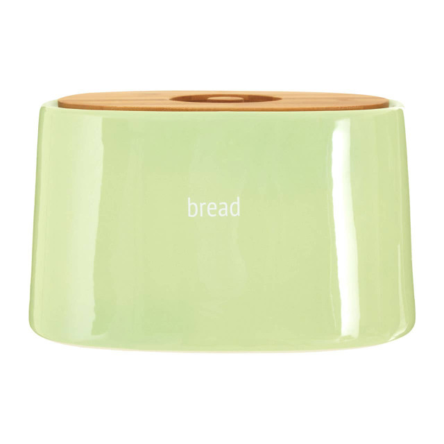 Premier Housewares Fletcher Green Ceramic Bread Bin