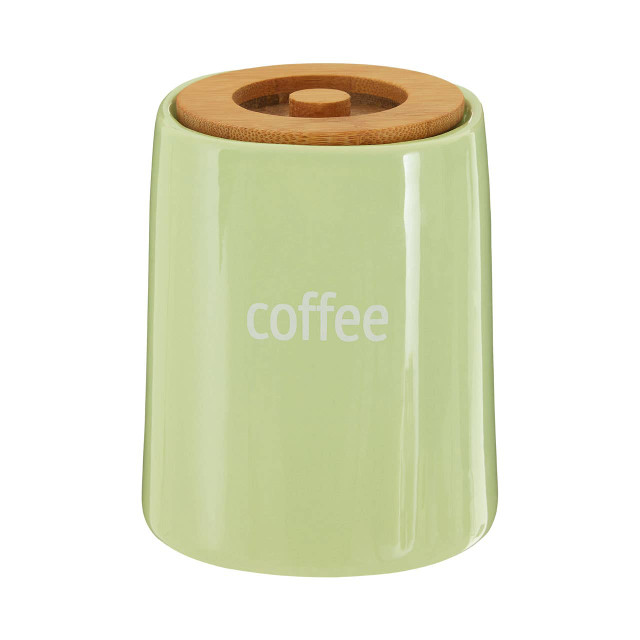 Premier Housewares Fletcher Green Ceramic Coffee Canister