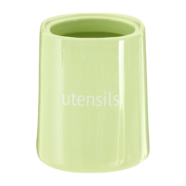 Premier Housewares Fletcher Green Ceramic Utensil Holder