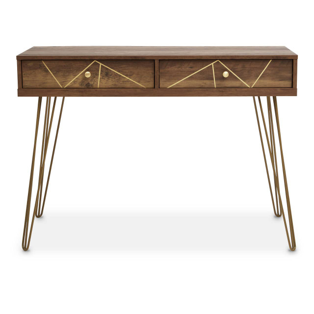 premier housewares Flori Console Table with 2 Drawers