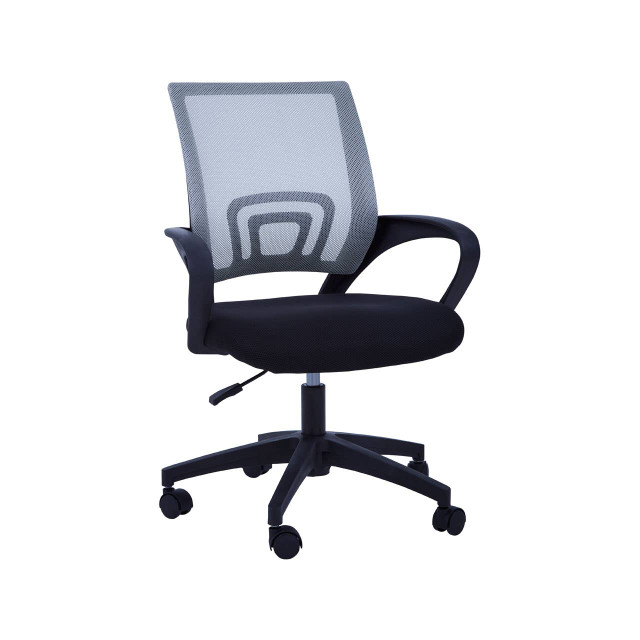 premier housewares Frazer Grey Mesh Home Office Chair