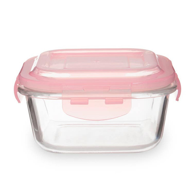 Premier Housewares Freska 800ml Square Glass Container