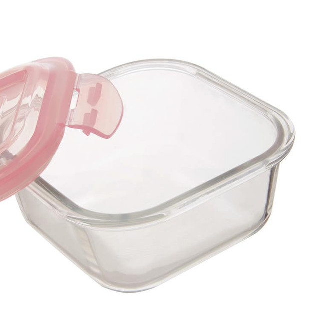 Premier Housewares Freska 800ml Square Glass Container