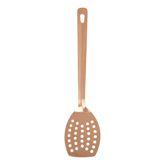 Premier Housewares Freya Rose Gold Finish Slotted Turner