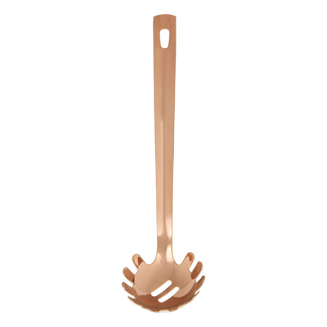 Premier Housewares Freya Rose Gold Finish Spaghetti Spoon