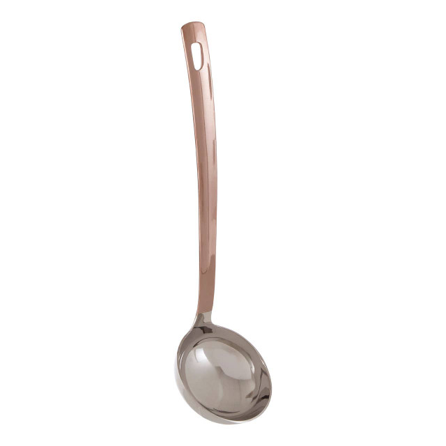 Premier Housewares Freya Stainless Steel Ladle With Copper Finish Handle