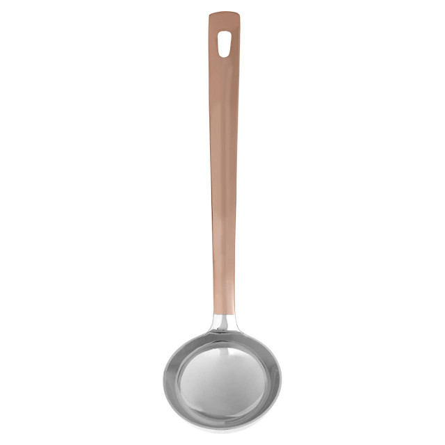 Premier Housewares Freya Stainless Steel Ladle With Copper Finish Handle