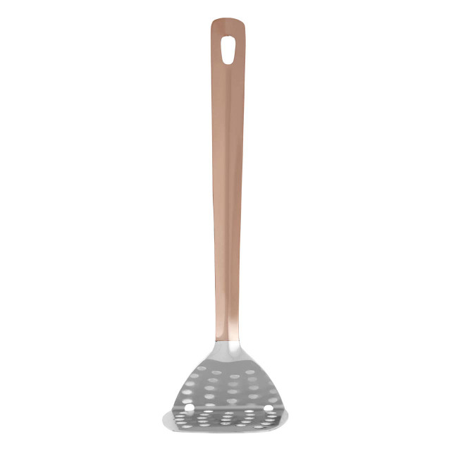 Premier Housewares Freya Stainless Steel Masher With Copper Finish Handle