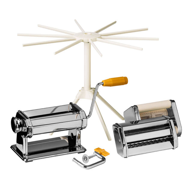 premier housewares From Scratch Chrome Multi Pasta Maker and Dryer Set