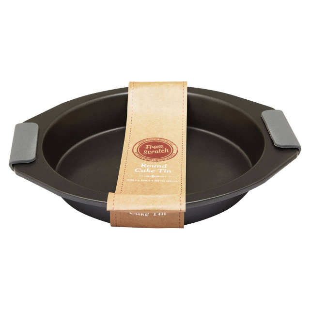 Premier Housewares From Scratch Grey Round Cake Tin