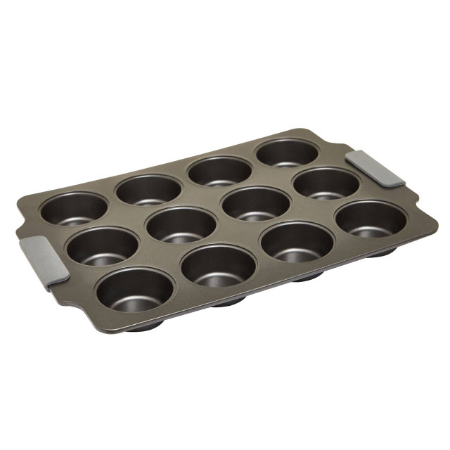 Premier Housewares From Scratch Grey Twelve Cup Muffin Tray
