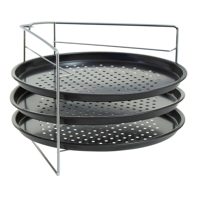 Premier Housewares From Scratch Three Tier Non Stick Pizza Rack