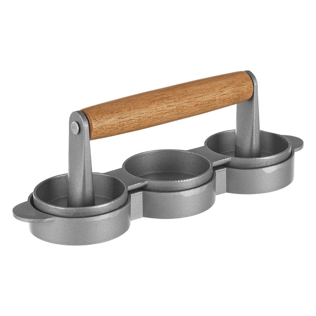 Premier Housewares From Scratch Triple Mini Burger Press