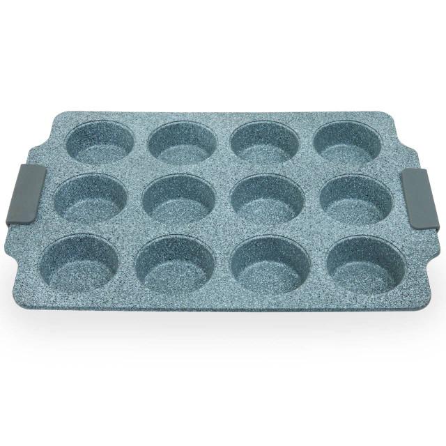 Premier Housewares From Scratch Twelve Cup Marble Effect Muffin Tray