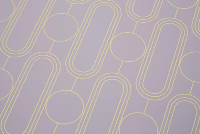 Premier Housewares Frosted Deco Set Of 4 Lilac Placemats