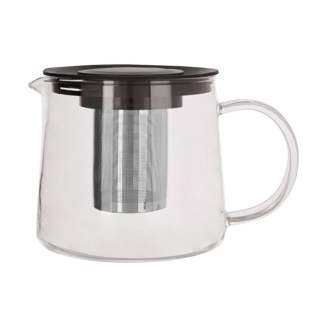 Premier Housewares Fuso 1000ml Glass Heat Resistant Teapot