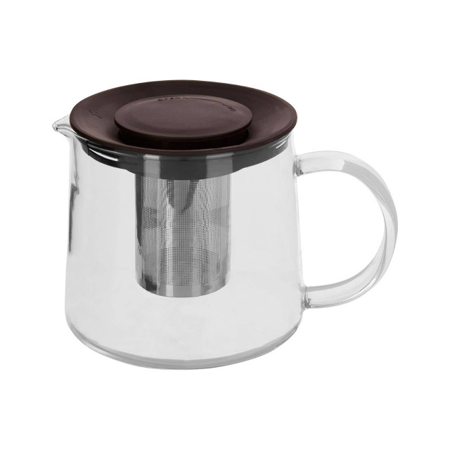 Premier Housewares Fuso 1000ml Glass Heat Resistant Teapot