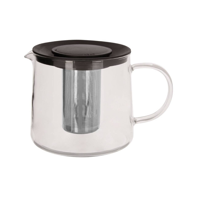 Premier Housewares Fuso 1200ml Heat Resistant Glass Teapot