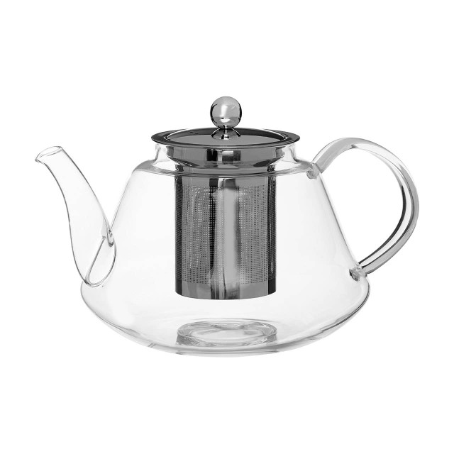 Premier Housewares Fuso High Borosilicate Curved 1200ml Teapot