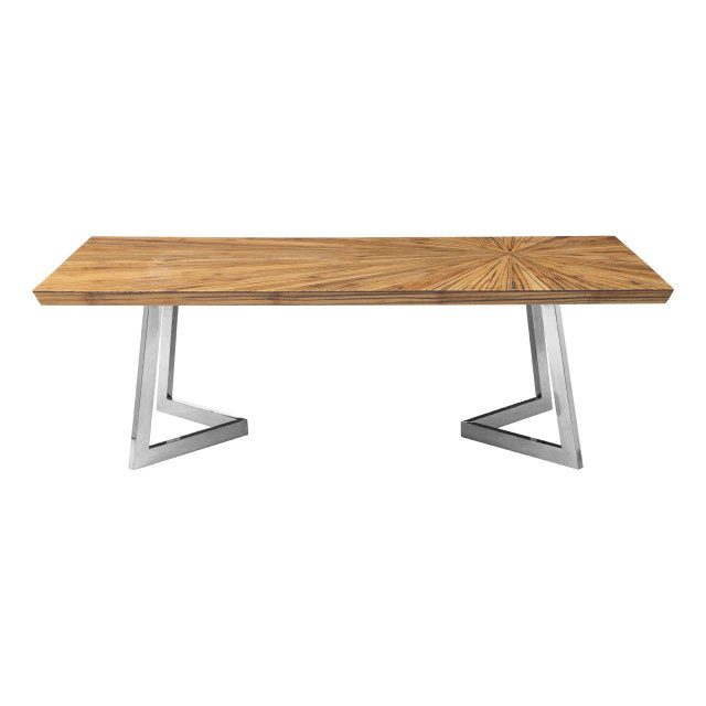Premier Housewares Gabar Natural Bamboo Coffee Table