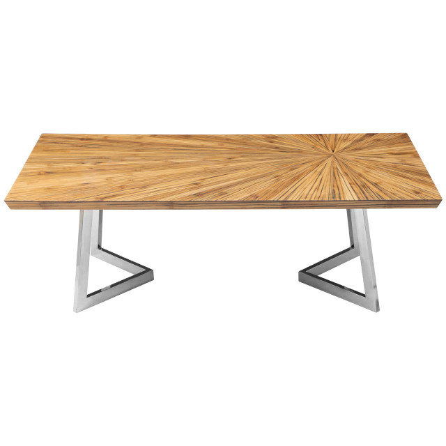 Premier Housewares Gabar Natural Bamboo Coffee Table