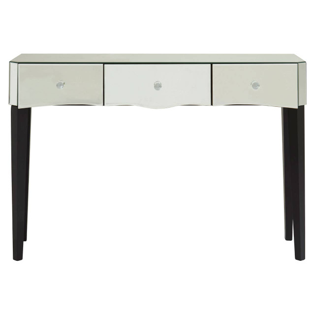 Premier Housewares Gabriella Mirrored Console Table